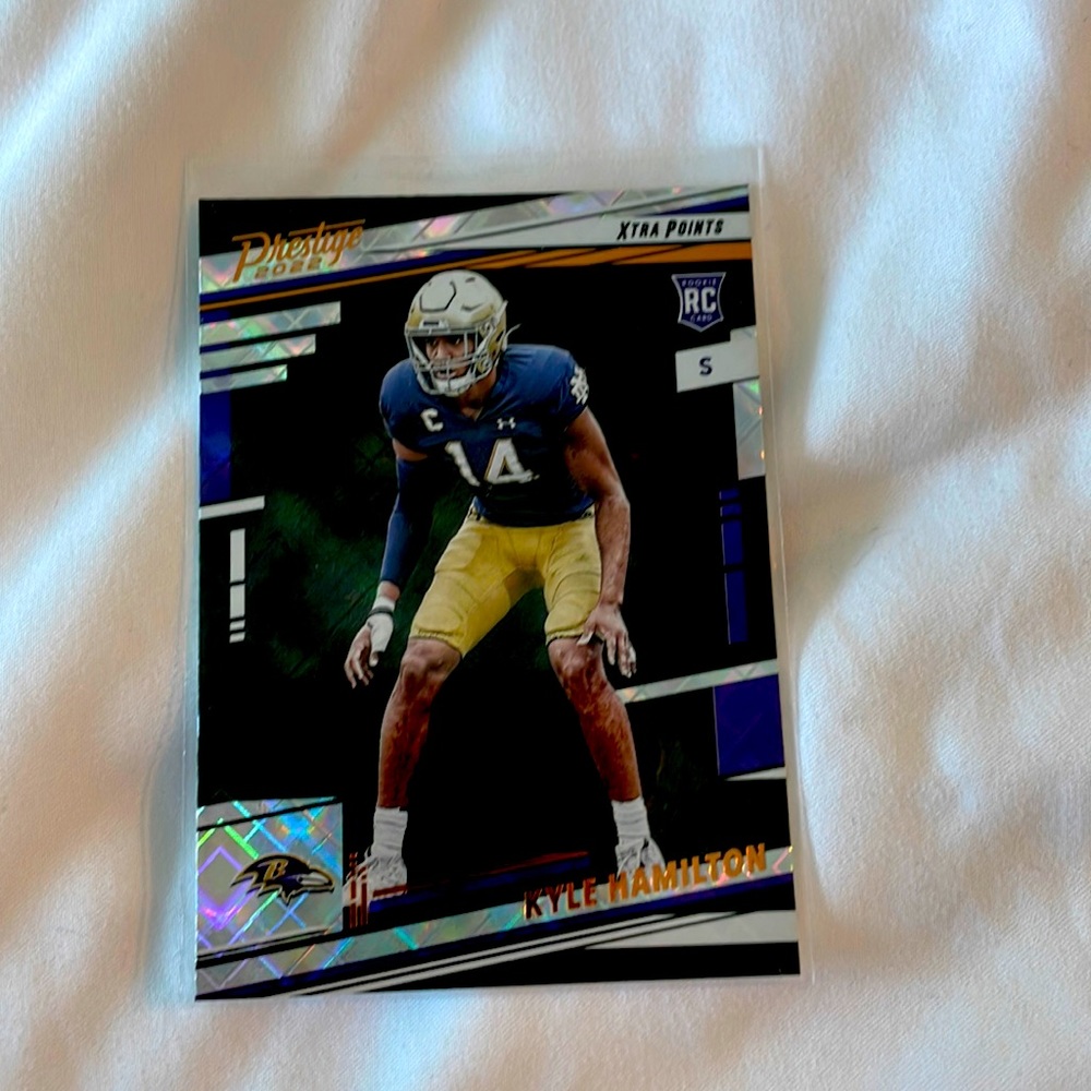 Kyle Hamilton sparkly rookie prestige